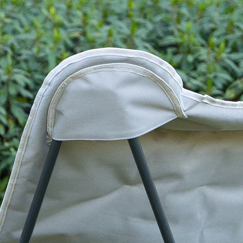 Rootz Camping Chair - Folding - Lightweight - Steel Frame - Non-Slip - Polyester - Blue - 88 x 74 x 84 cm