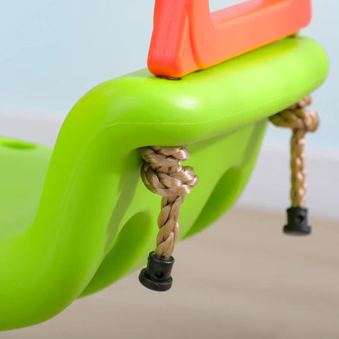 Rootz 3-in-1 Baby Swing - Children's Swing - Seat Belt - Adjustable Length Ropes - Indoor - Outdoor - Green - 48 x 34 x 180 cm