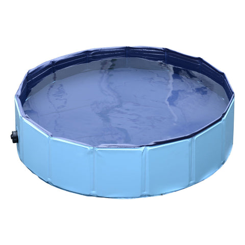 Rootz Dog Bath - Blue - PVC - 31.5 cm x 31.5 cm x 7.87 cm