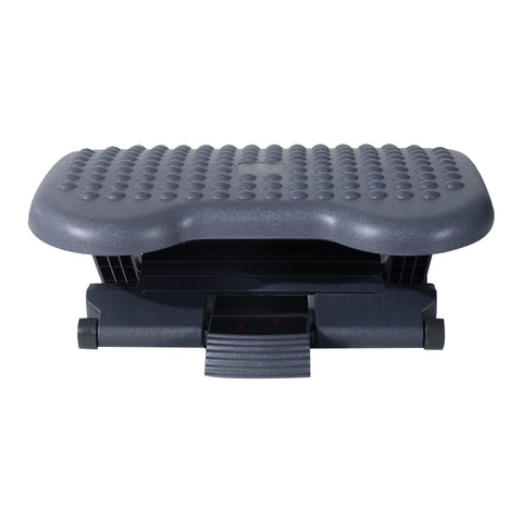 Rootz Footrest - Black - Plastic - 18.11 cm x 13.77 cm x 4.33 cm