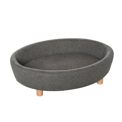 Rootz Animal Sofa - Gray - Fabric, Foam, Birch - 31.88 cm x 24.01 cm x 9.44 cm
