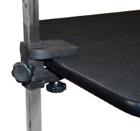 Rootz Hydraulic Care Table - Black, White - Metal, Rubber - 42.51 cm x 23.62 cm x 21.65 cm