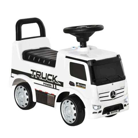 Rootz Children's Car - Children's Car - Toy Car - Kids Car - Kids Truck - White
