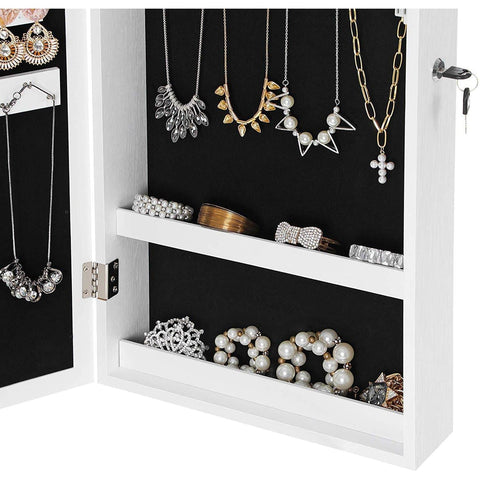Rootz mirror jewelry box - pass mirror - jewelry storage - mirror box - wall mirror - 37 x 67 x 10.5 cm