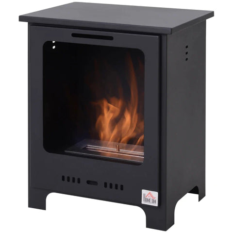Rootz Ethanol Fireplace - Bio Ethanol Burner - Smokeless Fireplace - Long-lasting Ethanol Fireplace - Indoor Suitable Fireplace - Portable Metal Fireplace - 40 X 30 X 50 Cm
