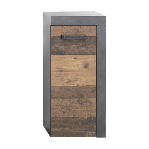 Rootz Bathroom Cabinet - Storage Cabinet - Brown and Gray - 36 x 81 x 31 cm