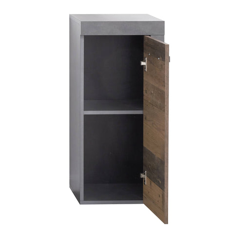 Rootz Bathroom Cabinet - Storage Cabinet - Brown and Gray - 36 x 81 x 31 cm