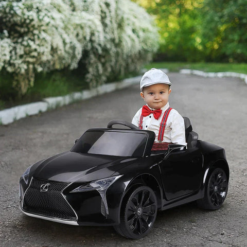 Rootz Children's Electric Car - Children's Car - Children's Vehicle - Electric Car - Black - 106 x 43 x 44 cm