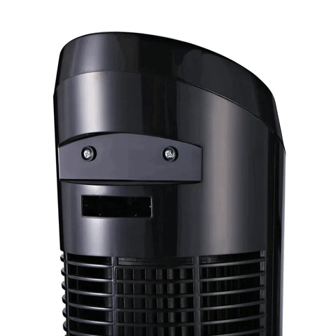Rootz Tower Fan - Column Fan - Floor Fan - 3 ventilation levels - Oscillation ABS - Black
