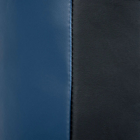 Rootz Punching Bag - Boxing Dummy - Dummy - Free-standing - Height-adjustable - Heavy Base - Imitation Leather - Black/Grey/Blue - 55 x 55 x 178-207 cm