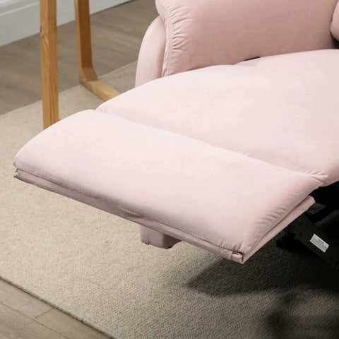 Rootz Relax Chair - Lounge Chair - TV Chair - Pink - 85 cm x 95 cm x 104 cm