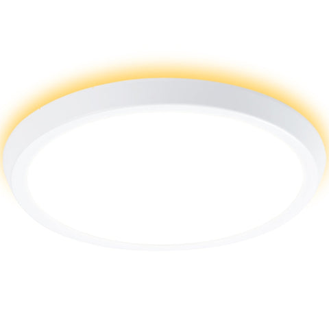 Rootz Ceiling Light - Smart LED - App And Voice Control - Remote Control - Timer - Many Colours - Ø30 x 3.2cm