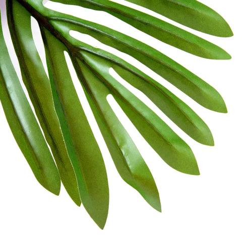 Rootz Artificial Palm Tree  - Artificial Plant With Plant Pot -  Faux Palm Tree - Green - Plastic - 150cm