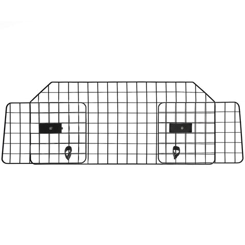 Rootz Dog Trunk Divider - Trunk Divider - Car Trunk Divider - Dog Barrier - Dog Trunk Separator - Pet Trunk Divider - Steel - Black - 156 x 40.5 x 0.5 cm (L x W x H)