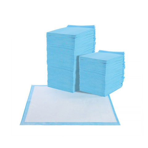 Rootz Puppy Pad - 55 Pieces Puppy Pads - Bog Pads - Pet Pads - SAP /Long-Fiber Pulp/Tissue - Blue/White - 60 x 60 cm