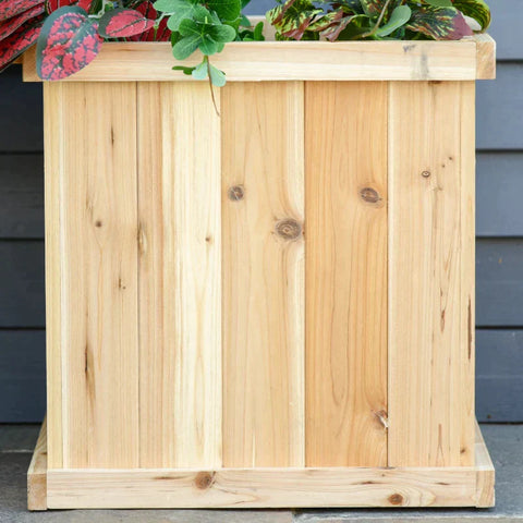 Rootz Garden Bench - With Planter - Wooden Garden Planter & Bench - Plant Box - 176 cm x 38 cm x 40 cm