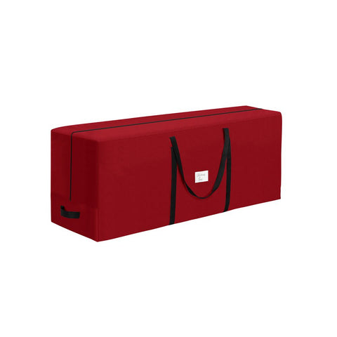 Rootz Storage Bag - Storage Bag For Christmas Tree - Christmas Bag - Space-saving Bag - 600d Oxford Fabric - Red - 164 x 38 x 76 cm (L x W x H)