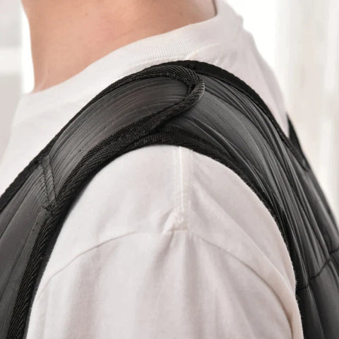 Rootz 30 Kg Weight Vest - Weight Bags - Oxford Cloth - Metal Sand - Black - 60 cm x 50 cm x 17 cm