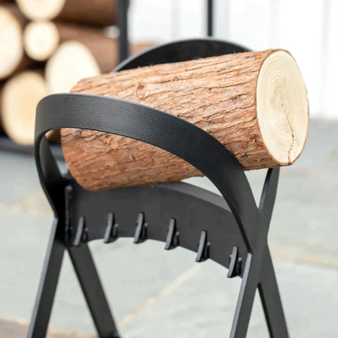 Rootz Firewood Splitter - Carbon Steel Log Splitter - Log Splitter - Steel - Black - 24.4 x 20.8 x 37.4 cm