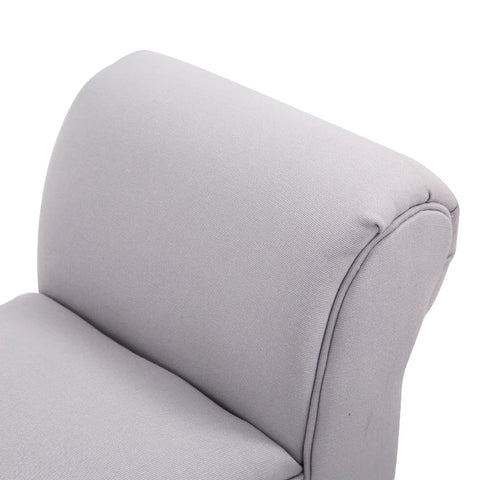 Rootz Bedroom Bench - Bench Seat - Upholstered Bench - MDF Foam - Grey - 102 x 31 x 51 cm