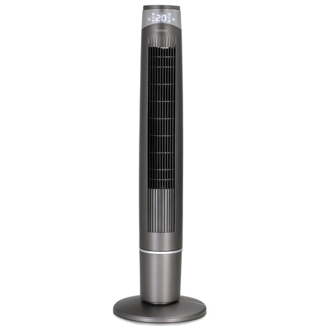 Rootz Tower Fan - Fan - Whiteh Remote Control - 6 Speed Levels - Touchscreen
