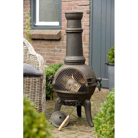Rootz Terrace fireplace - Stove - Terrace stove - Terrace oven - Mexican Wood stove - Garden - Cast iron