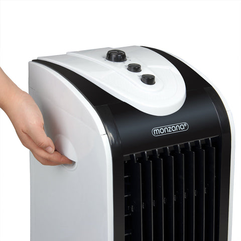 Rootz Mobile Air Conditioner - Air Conditioner - Air Cooler - Fan - 335 x 295 x 610 mm