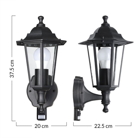 Rootz Wall lamp - Garden lighting - Outdoor lamp - Wall lamps - Anthracite - 375 x 200 x 225 mm