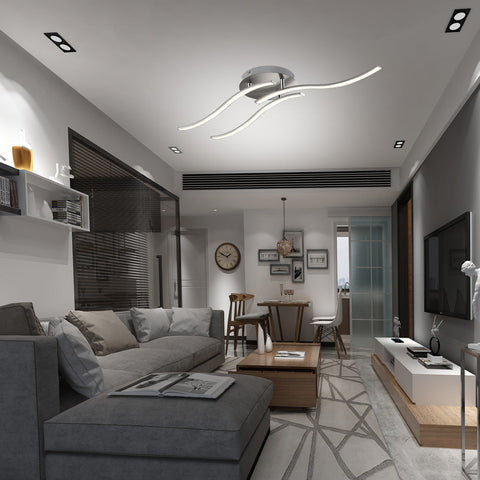 Rootz Ceiling lamp - Hanging lamp - Ceiling lighting - Lamps - Design - 3-flame - 66 x 38 x 17 cm