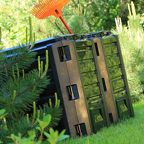 Rootz Composter - Weatherproof - Plastic - 1600 L - 261 x 72 x 83 cm