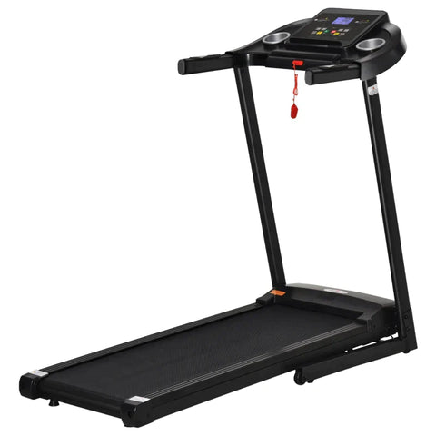 Rootz Treadmill - Electric Treadmill - Foldable Treadmill - LED Display - Home - Gym - Black/Grey - 134 cm x 60 cm x 118 cm