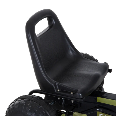 Rootz Go Kart - Pedal Go Kart - Kids Go Kart - Pedal Vehicle - Pedal Vehicle - Pedal Car - Green - 99 x 65 x 56cm