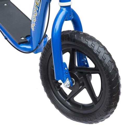 Rootz Scooter - Children's Scooter - City Scooter - Kick Scooter - Children Stunt Scooter - Scooter With Rear Brake - Height Adjustable - Steel - Blue - 120 x 52 x 80-88 cm