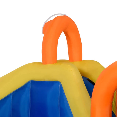 Rootz Bouncy Castle With Slide - Water Jet - Water Pool - Tunnel - Oxford Cloth - Polyester - Multicolored - 435 x 435 x 200cm