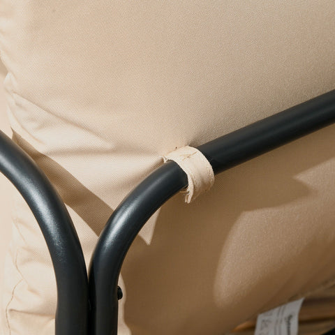 Rootz 5 Piece Garden Dining Set - Patio Table - Outdoor Chairs - Comfort Cushions - 80cm x 80cm x 71cm Table, 58cm x 58cm x 66cm Chairs