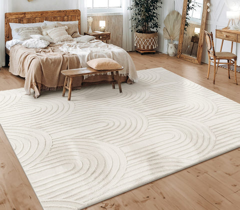 Soft Short Pile Rug – Durable, Easy-Clean – Geometric & Oriental Patterns