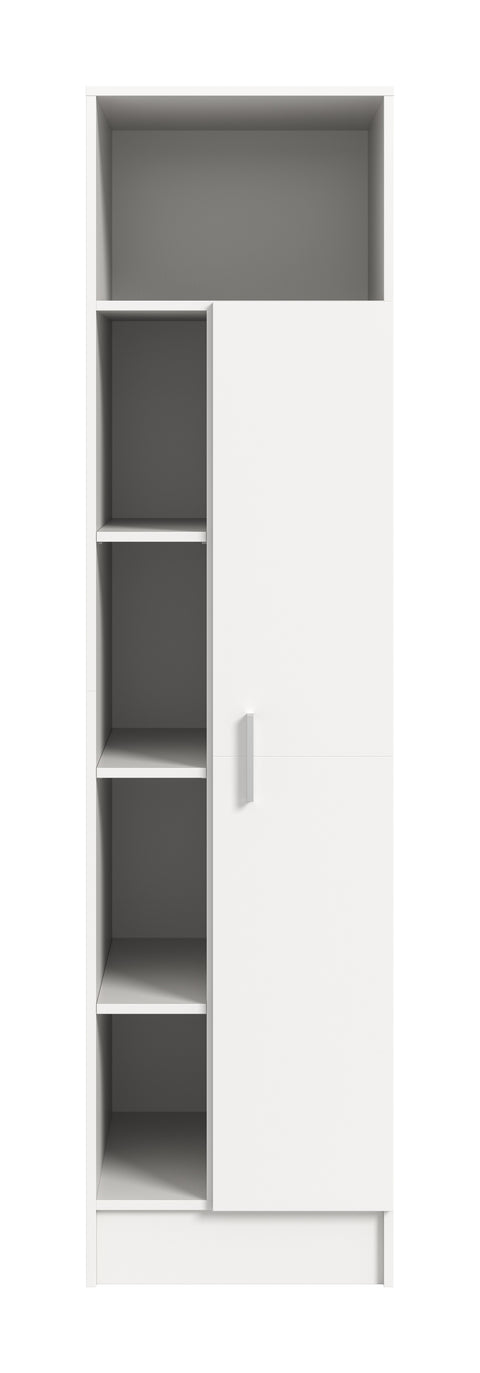 Rootz Universal Cabinet - Storage Wardrobe - Closet Organizer - Versatile Design - 50x195x62 cm