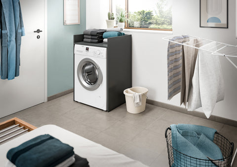 {"product_title":"Rootz Washing Machine Cabinet - Storage Solution - Organizer - Easy Installation - 66x101x60 cm"}