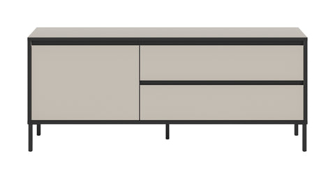Rootz Lowboard - TV Stand - Entertainment Unit - Ample Storage - 150cm x 62cm x 38cm