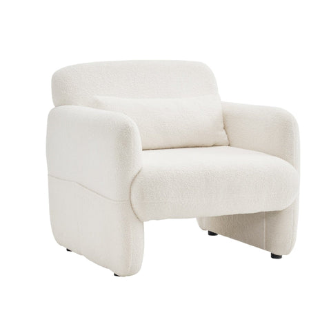 Rootz Leisure Chair - Armchair - Relaxing Chair - Ergonomic Comfort - Storage Space - 87cm x 88cm x 77cm