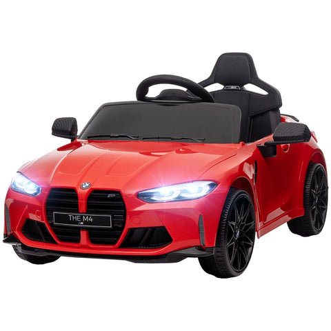 Rootz BMW M4 Kids Electric Car - Ride-On Toy - Officially Licensed - Remote Control - Realistic Design - Safety Features - 108L x 69.5W x 51H cm