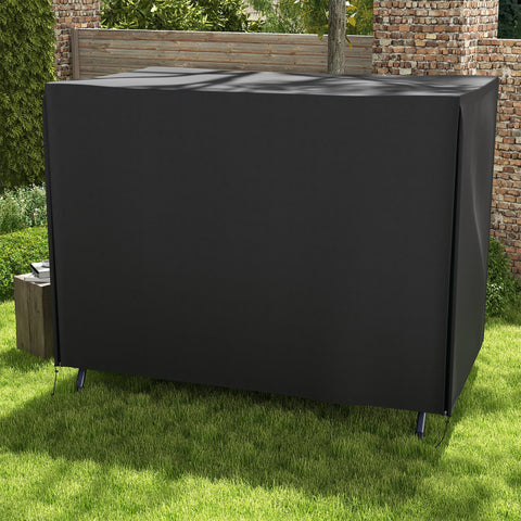 Rootz Garden Swing Cover - Protective Cover - Waterproof Cover - UV Protection - 205x124x164cm - Black