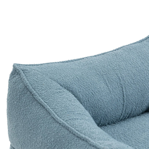Rootz Bouclé Bean Bag - Beanbag Chair - Memory Foam Seat - Unmatched Comfort - 91x83x66cm