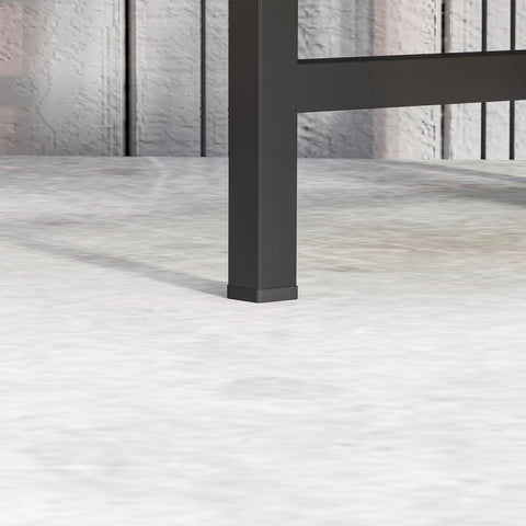 Rootz Flower Pot Stand - Plant Stand - Corner Plant Rack - Adjustable Levels - Rust Resistant Metal - 60l x 40b x 80H cm