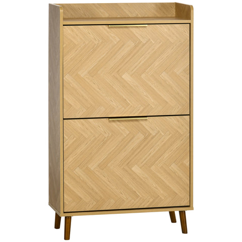 Rootz Shoe Rack - Scandinavian Furniture - Entryway Storage - Space-Saving Design - 70cm x 30cm x 120cm