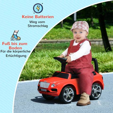 Rootz Bentley Bentayga Ride-On Car - Children's Car - Toddler Vehicle - Interactive Play - 67cm x 29cm x 39cm
