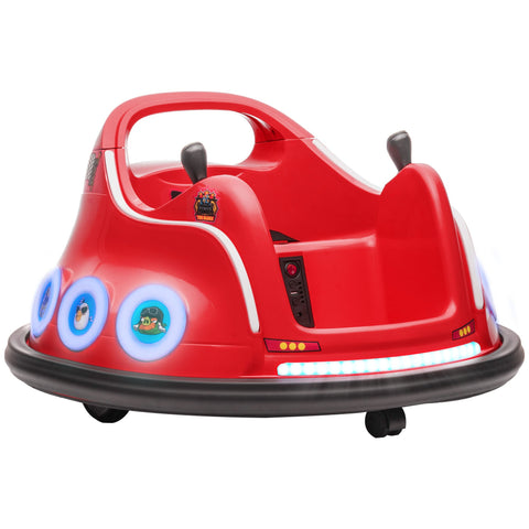 Rootz Kids Bumper Car - Electric Ride-On - Children’s Car - 360° Rotation Fun - 73cm x 73cm x 44cm