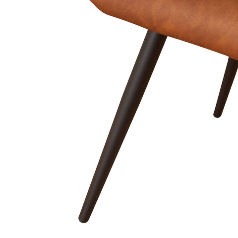 Rootz 2 Piece Makeup Chairs Set - Vanity Chairs - Faux Leather Seating - Ergonomic Comfort - 58cm x 56cm x 80cm