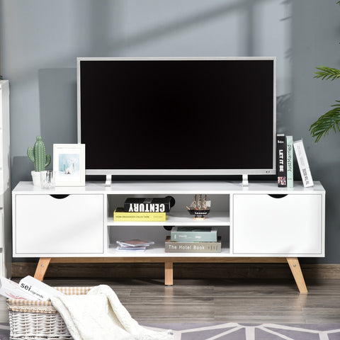 Rootz TV Cabinet - TV Chest of Drawers - Storage Cabinet - MDF & Chipboard - Cable Management - 150 x 39 x 50 cm