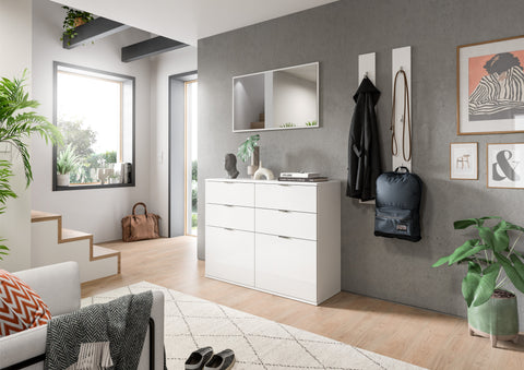 Rootz Chest of Drawers - Dresser - Storage Unit - Ample Space - 120cm x 85cm x 34cm